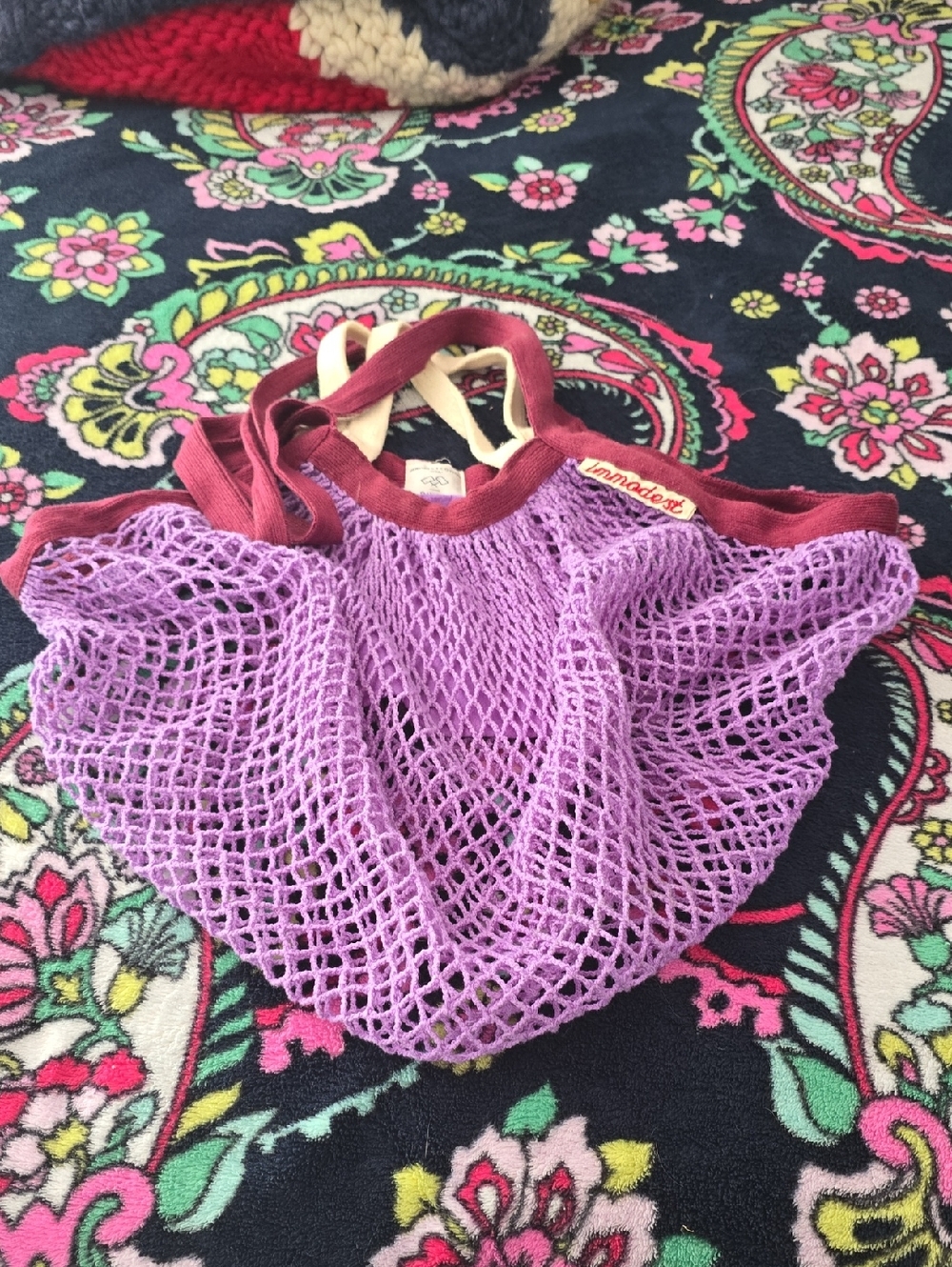 Immodest Cotton Grocery Tote